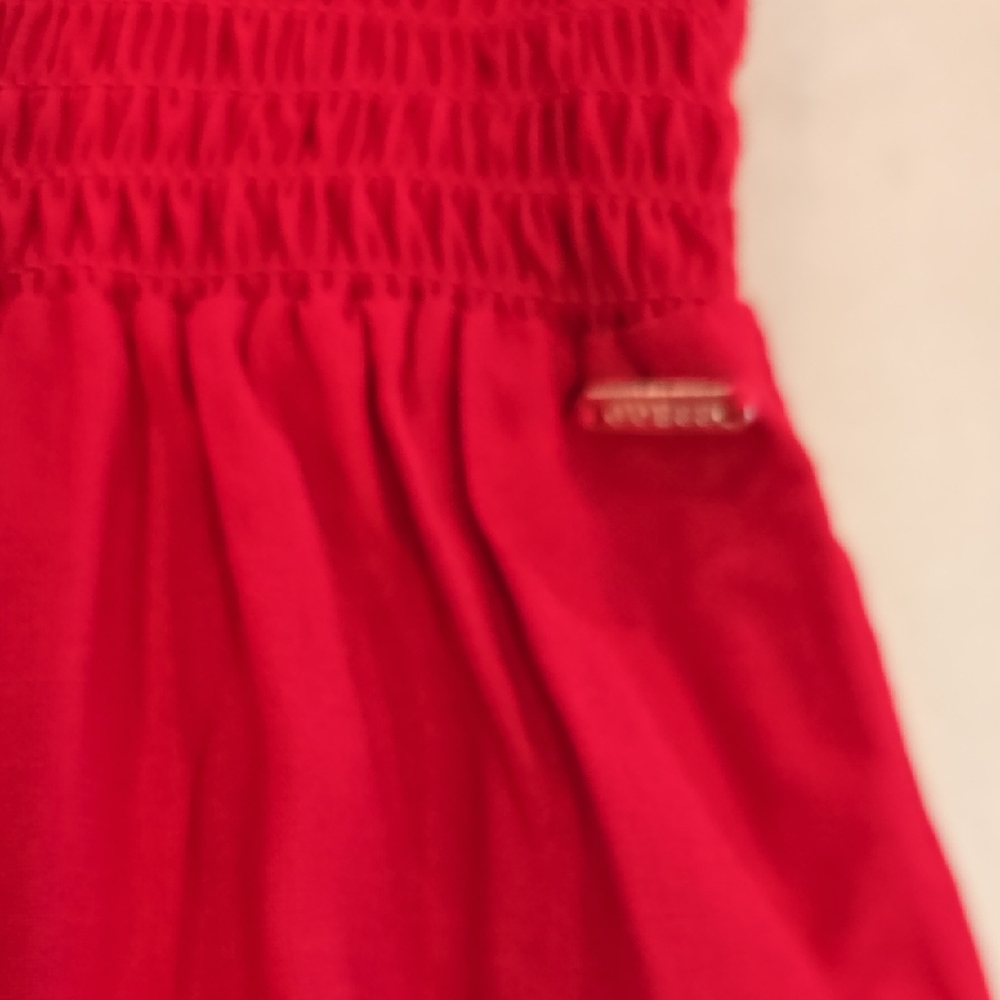 Guess Red Off-Shoulder Mini Dress - Picture 4 of 11
